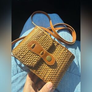 Rattan Crossbody